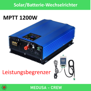 1200w Netzwechselrichter 48V Grid Tie Leistungsbegrenzer Solar/Batterieeingang